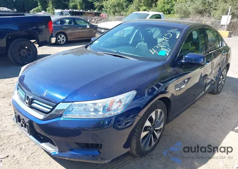2015 Honda Accord Hybrid Touring from USA, damaged, VIN 1HGCR6F73FA014618
